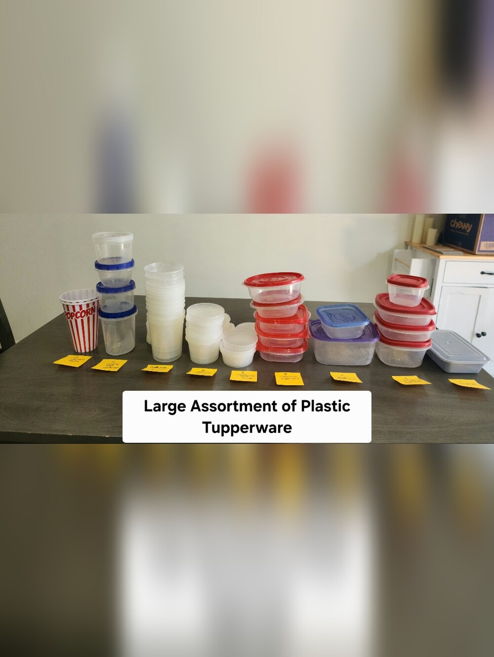 Large Assortment Of Plastic Tupperware/Food Storage Containers